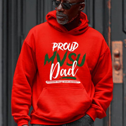 Proud MVSU Dad (Unisex Hoodie) Mississippi Valley State