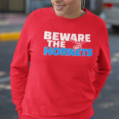 Beware The Hornets - Delaware State (Women's Sweatshirt)