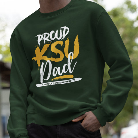 Proud Kentucky State University Dad NextGen (Unisex Sweatshirt)