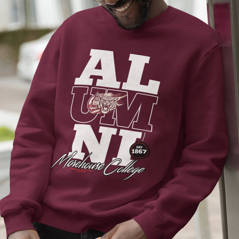 Morehouse College Alumni Signature Series Sweatsuit - (Sweatshirt + Sweatpants)
