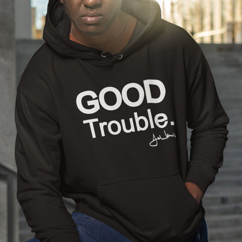 Good Trouble - Solid (Men's Hoodie)