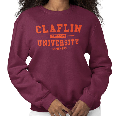 Claflin University Panthers (Women's Sweatshirt)