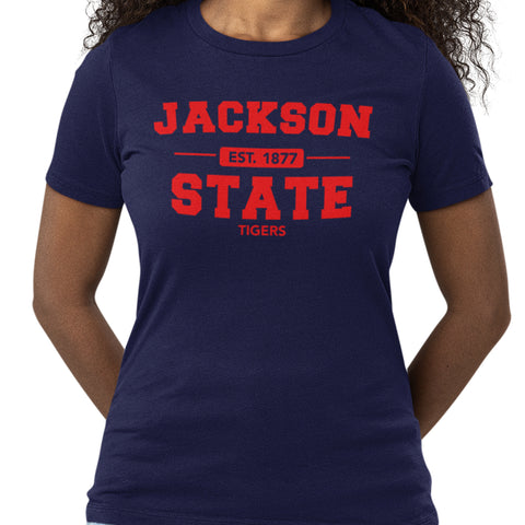 Jackson State Tigers (Women's Short Sleeve)