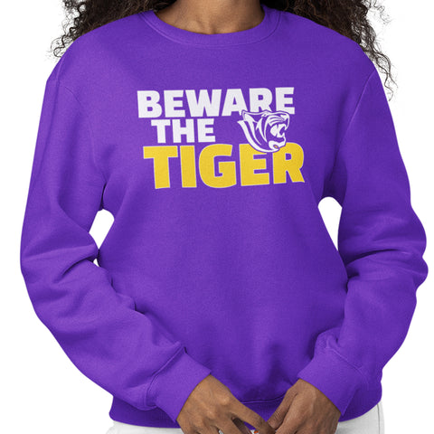 Beware The Tiger - Benedict College (Women's Sweatshirt)
