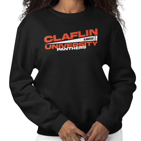 Claflin University Panthers - Flag Edition  (Women's Sweatshirt)