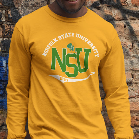 Norfolk State University Classic Edition - (Men's Long Sleeve)