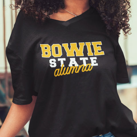 Bowie State University Alumna (Women's V-Neck)