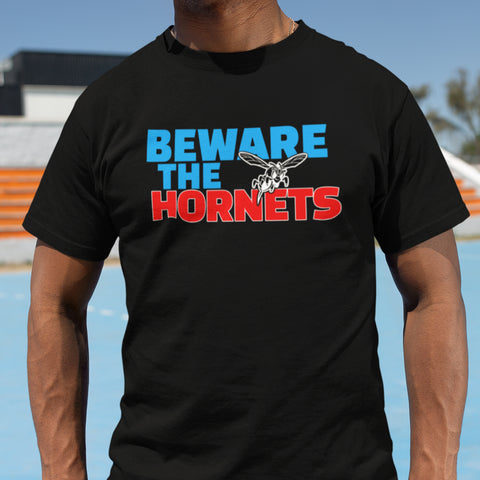 Beware The Hornets - Delaware State (Men's Short Sleeve)