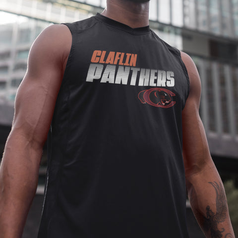 Claflin University Panthers Retro Edition (Sleeveless Unisex T-Shirt)