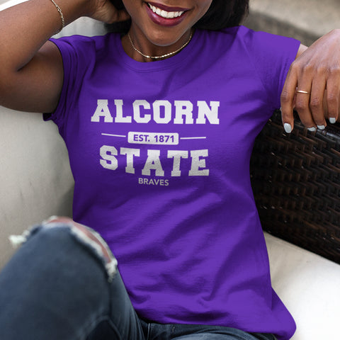 Alcorn State University Braves (Women's Short Sleeve)