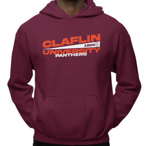 Claflin University Panthers - Flag Edition  (Men's Hoodie)