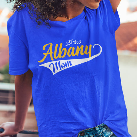 Albany State Mom (Women's V-Neck)