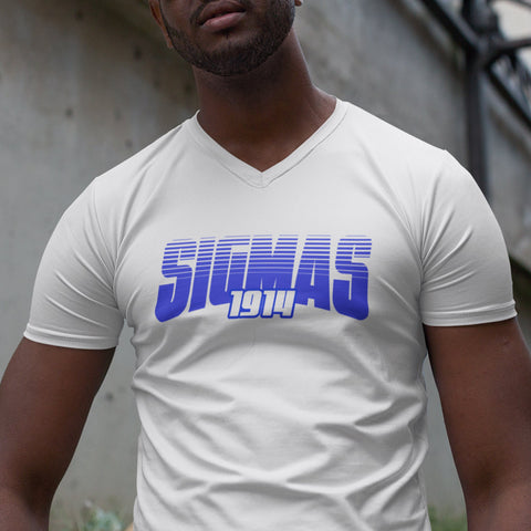 Sigma Retro - Phi Beta Sigma 1914 (Men's V-Neck)