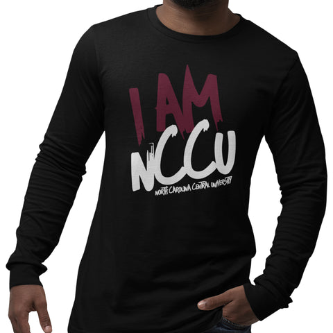 I AM NCCU - NC Central (Men's Long Sleeve)