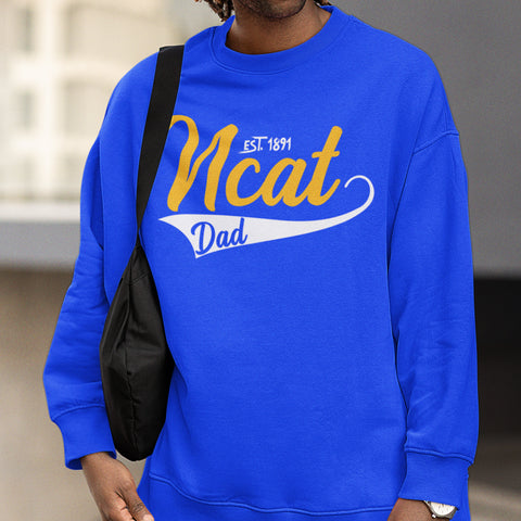 NCA&T Dad 1891 - North Carolina A&T (Men's Sweatshirt)