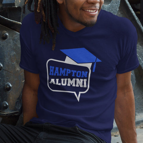 Hampton University Alumni (Men's V-Neck)