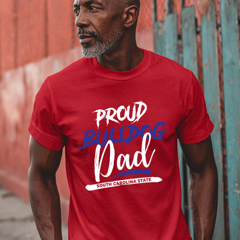 Proud SCSU Bulldog Dad (Men's Short Sleeve) South Carolina State
