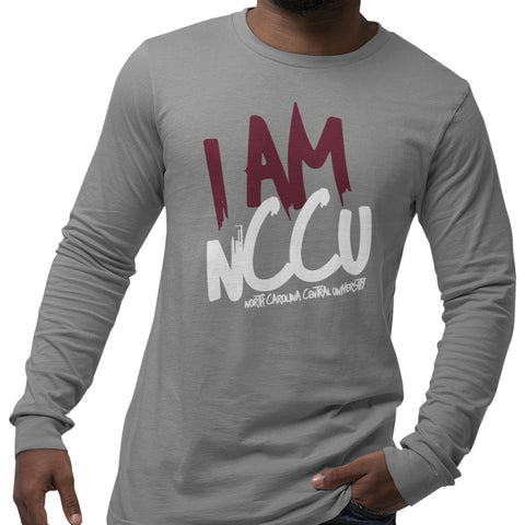 I AM NCCU - NC Central (Men's Long Sleeve)