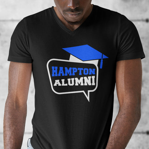 Hampton University Alumni (Men's V-Neck)