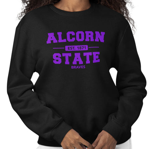 Alcorn State University Braves (Women's Sweatshirt)