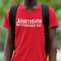 Juneteenth Is My Independence Day (Men's V-Neck)