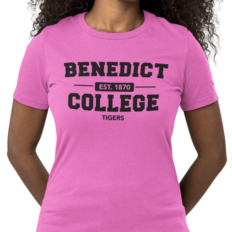 Benedict College - PINK (Women's Short Sleeve)