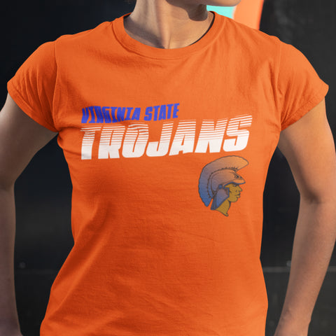 Virginia State Trojans Retro Edition (Women's Short Sleeve)