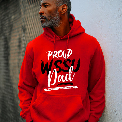 Proud WSSU Dad (Unisex Hoodie) Winston-Salem State