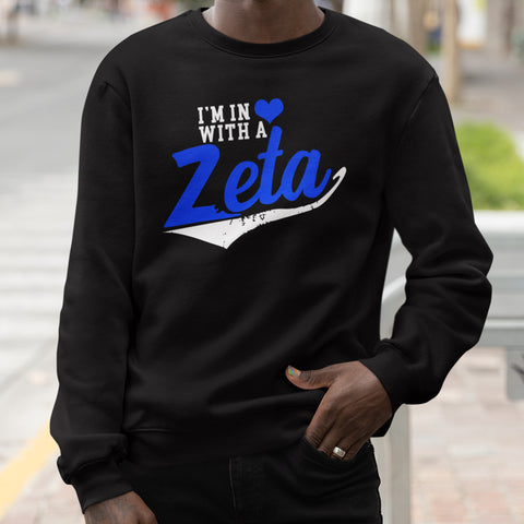 In Love With A Zeta (Men's Sweatshirt)