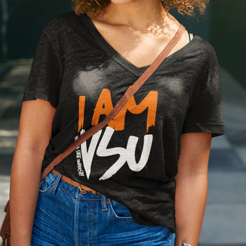 I AM VSU - Virginia State University (Women's V-Neck)
