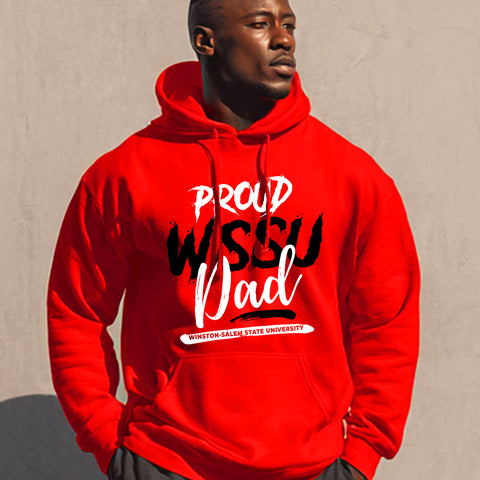 Proud WSSU Dad (Unisex Hoodie) Winston-Salem State