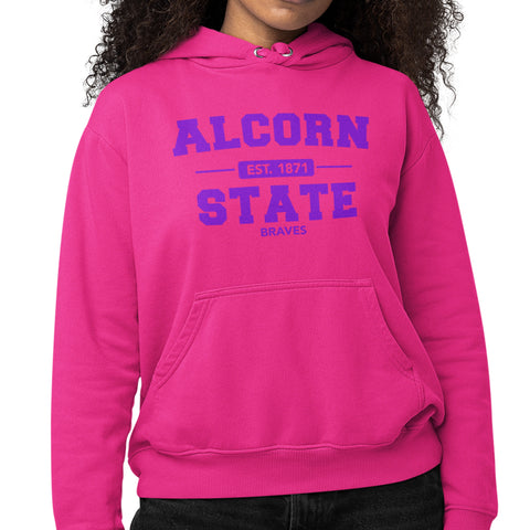 Alcorn State - PINK (Women's Hoodie)