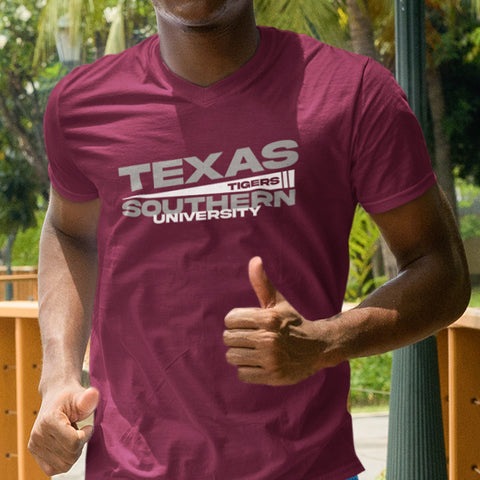 Texas Southern - Flag Edition (Men's V-Neck)