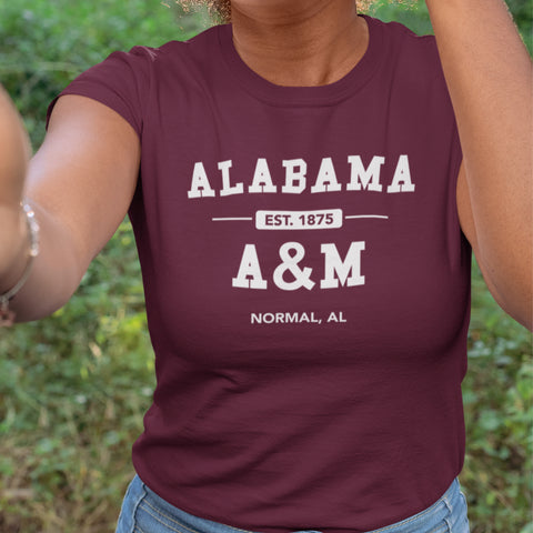 Alabama A&M Bulldogs (Women's Short Sleeve)