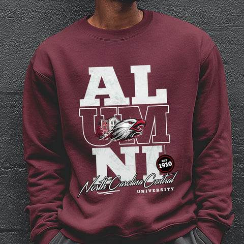 North Carolina Central University Alumni Signature Series Sweatsuit (Sweatshirt + Sweatpants)
