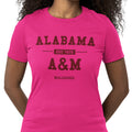 Alabama A&M Bulldogs - PINK (Women's Short Sleeve)