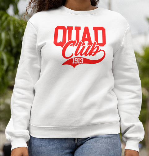 Quad Club - Delta Sigma Theta 1913 (Women's Sweatshirt)