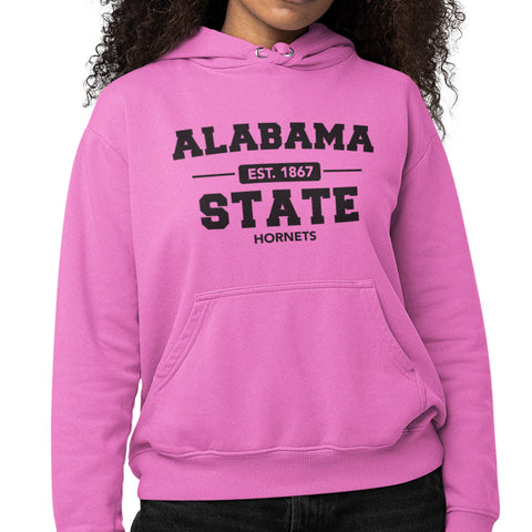 Alabama State Hornets - PINK (Women's Hoodie)