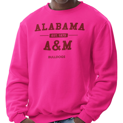 Alabama A&M Bulldogs - PINK (Sweatshirt)