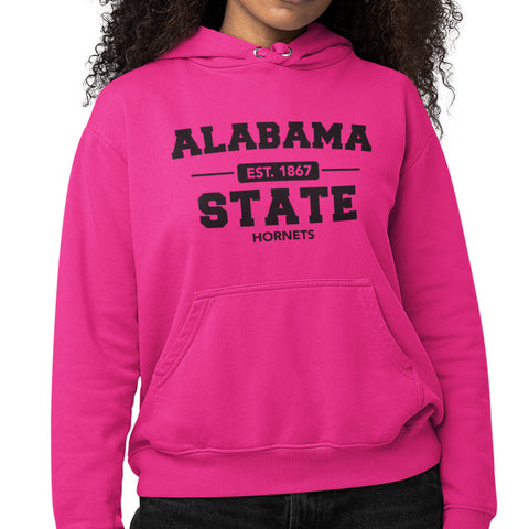 Alabama State Hornets - PINK (Women's Hoodie)