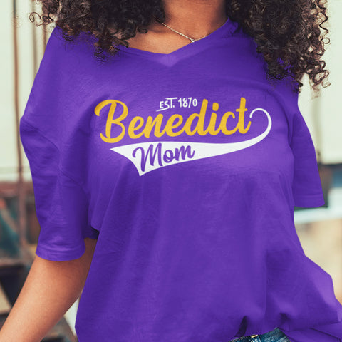 Benedict Mom 1870 - Benedict College Tigers (Women's V-Neck)