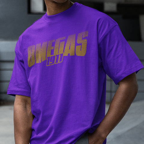 Omega Psi Phi - Omegas Greek Retro Edition (Men Short Sleeve)