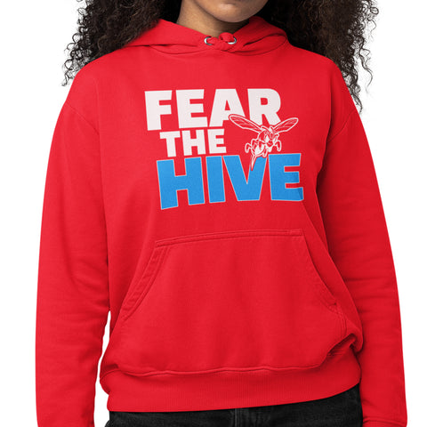 Fear The Hive - Delaware State (Women's Hoodie)