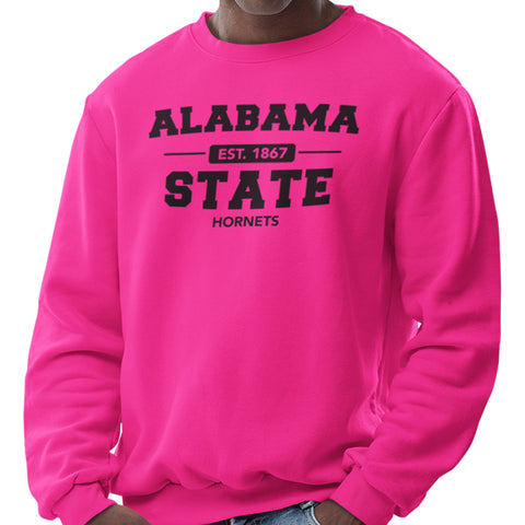 Alabama State Hornets - PINK (Sweatshirt)