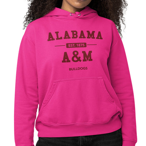 Alabama A&M Bulldogs - PINK (Women's Hoodie)