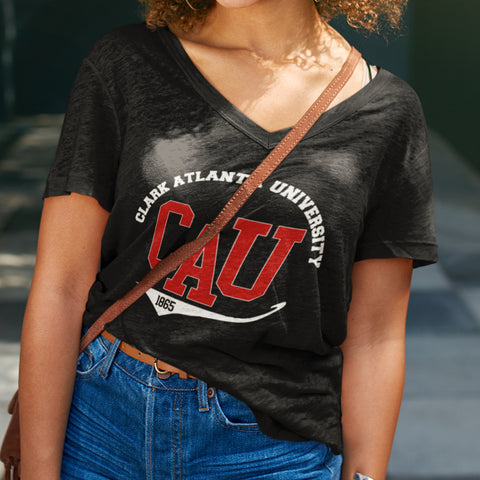 Clark Atlanta University - Classic Edition (Women's V-Neck)