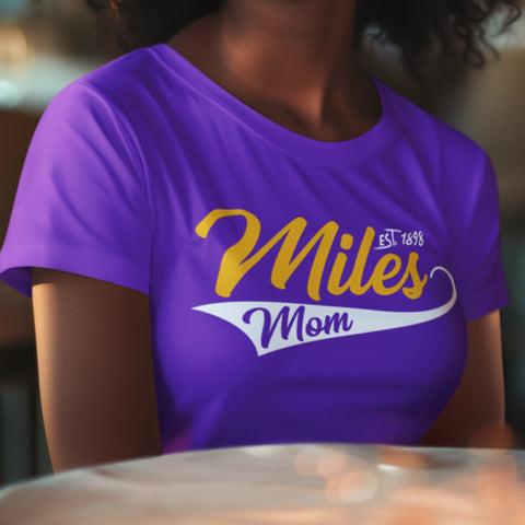 Miles College Mom (Women's Short Sleeve)