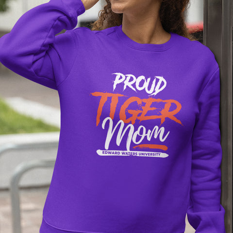 Proud Edward Waters Tiger Mom NextGen (Unisex Sweatshirt)