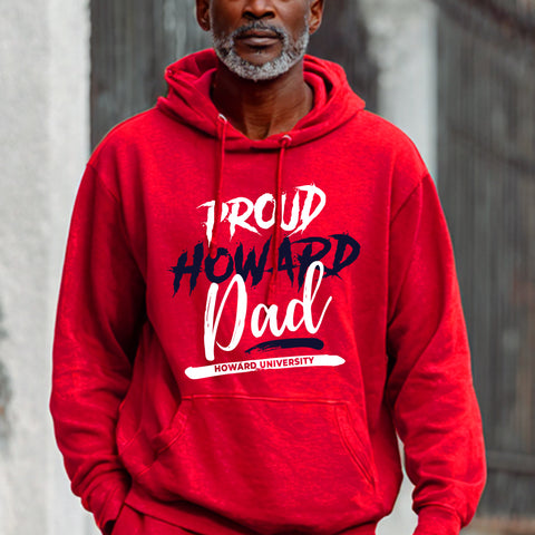 Proud Howard University Dad NextGen (Unisex Hoodie)