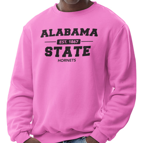 Alabama State Hornets - PINK (Sweatshirt)
